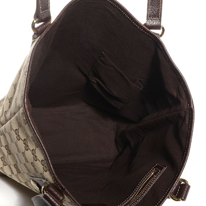 Gucci Monogram Charmy Tote Brown 5 of 7