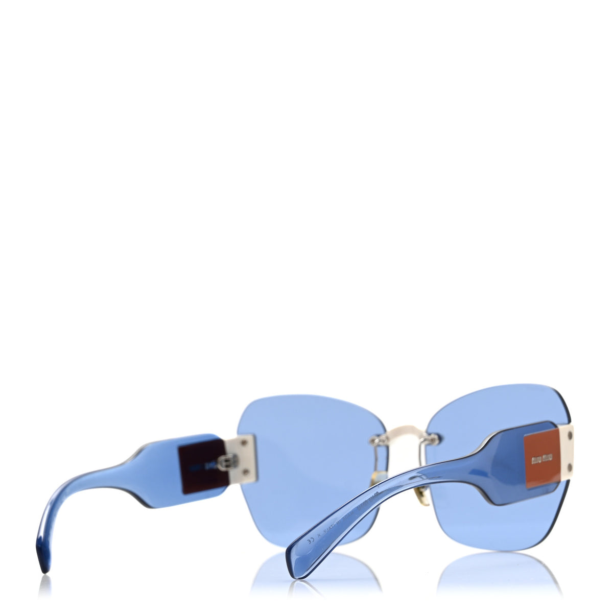 Acetate Sorbet Butterfly Sunglasses SMU8S Blue