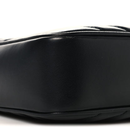 Saint Laurent Patent Mixed Matelasse Triquilt Small Monogram Satchel Black 8 of 10