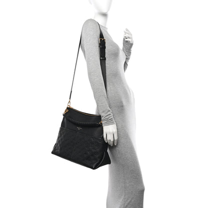 Louis Vuitton Empreinte Maida Hobo Black 2 of 9