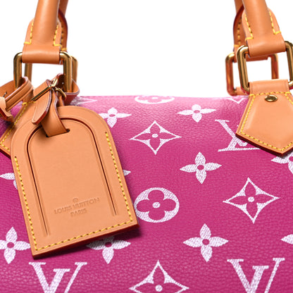 Louis Vuitton Calfskin Monogram Speedy P9 Bandouliere 40 Agate 9 of 11