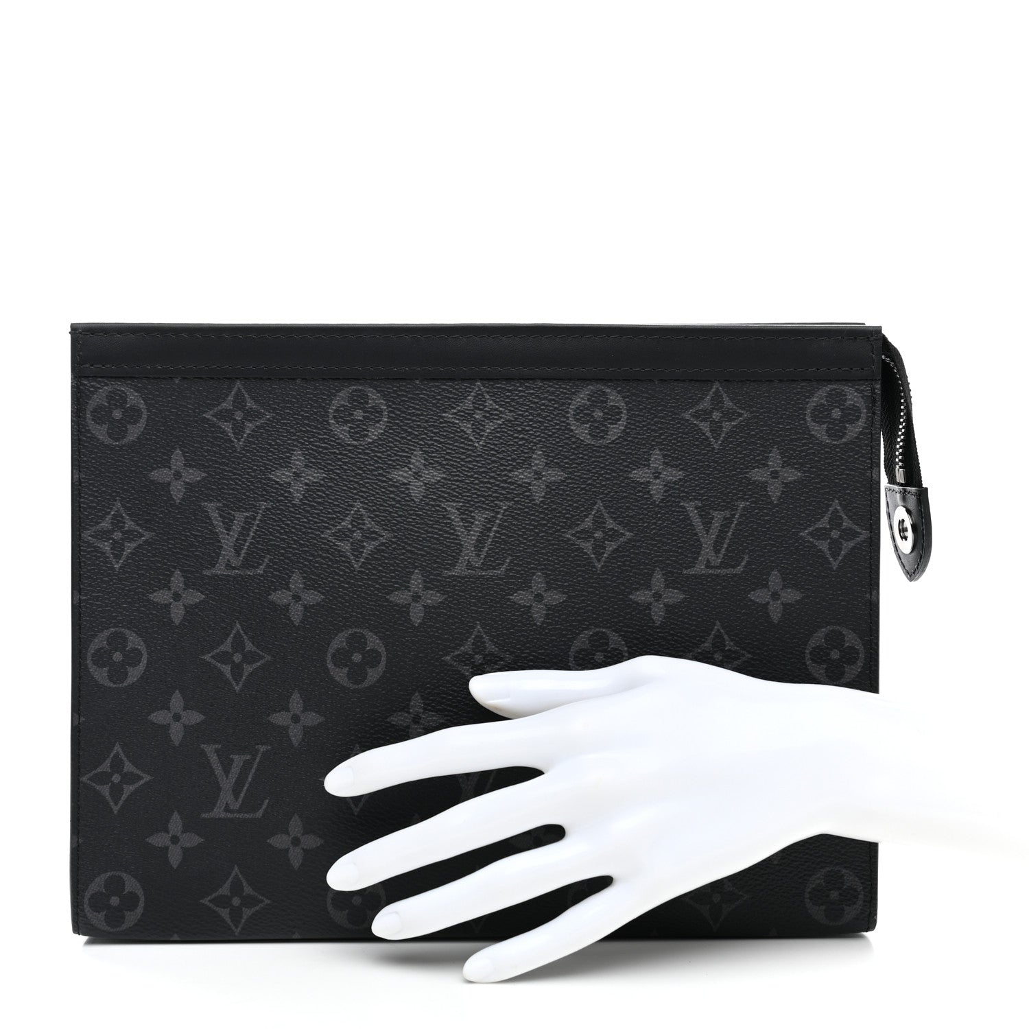 Louis Vuitton Monogram Eclipse Pochette Voyage MM 2 of 10