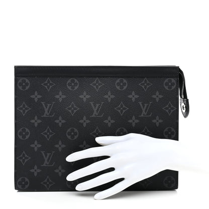 Louis Vuitton Monogram Eclipse Pochette Voyage MM 2 of 10