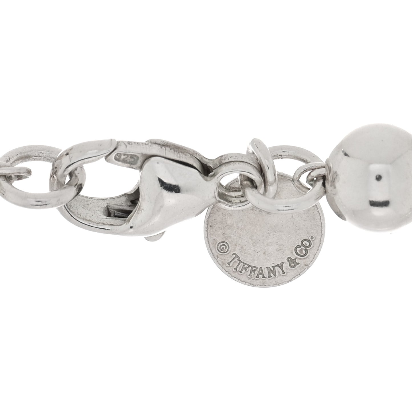Sterling Silver Hardwear Graduated Ball Necklace