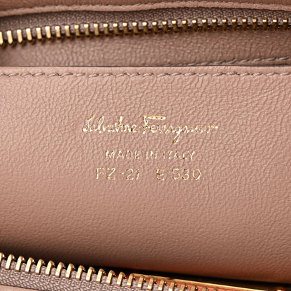 Salvatore Ferragamo Calfskin Sofia Shoulder Bag Multicolor 7 of 14