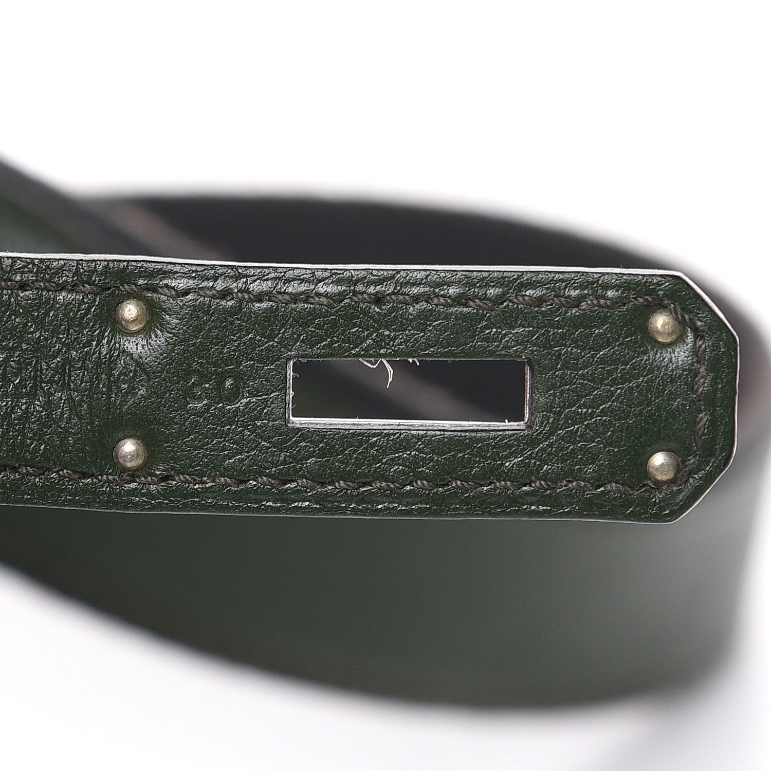 Hermes Evercolor Mini Sac Berline Vert Anglais 7 of 12