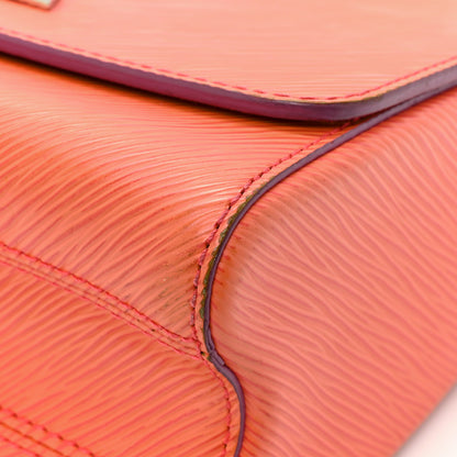 Louis Vuitton Epi Twist Shoulder Bag MM Coral 17 of 21