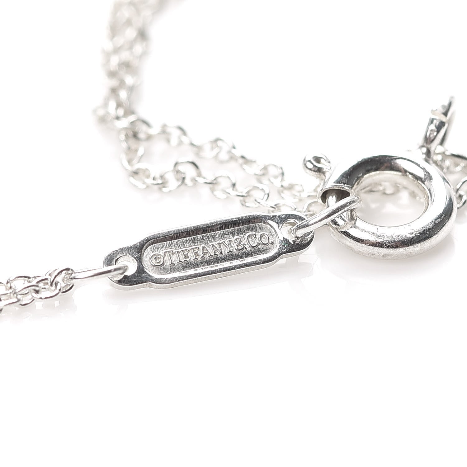 Tiffany Sterling Silver 1837 Circle Chain Bracelet 4 of 5