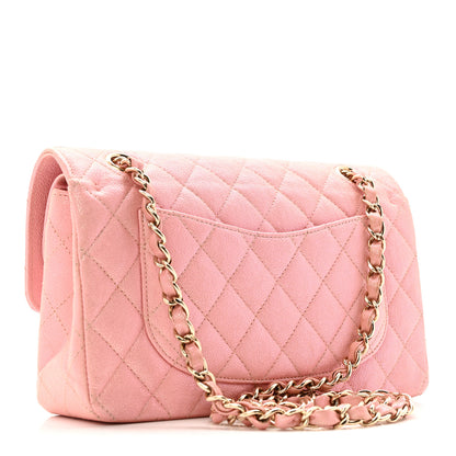 Chanel Iridescent Caviar Quilted Small Double Flap Pink 3 of 12