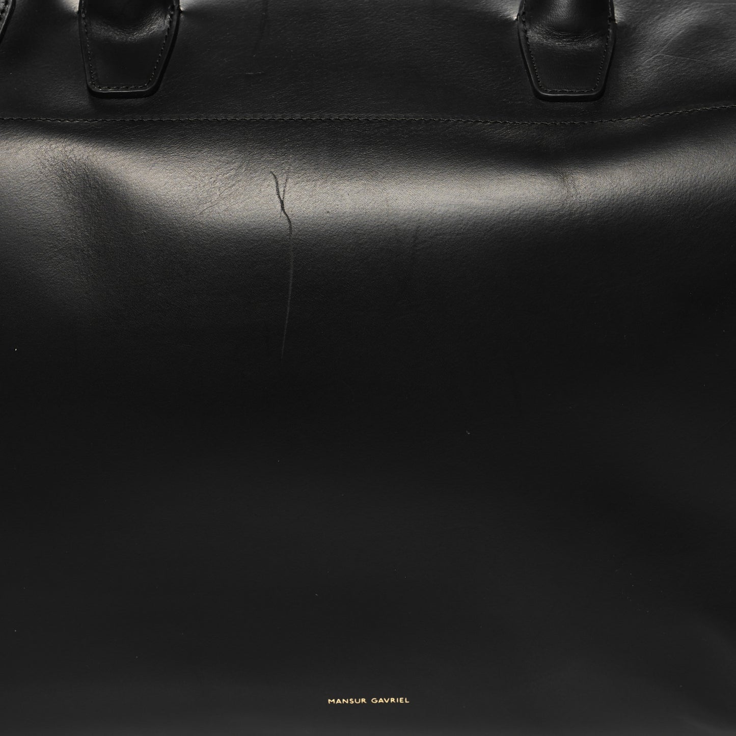 Calfskin Holdall Duffle Bag Black