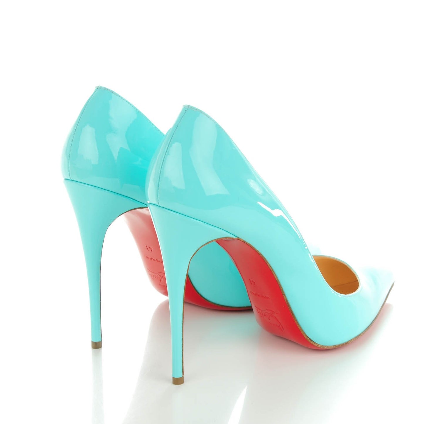 Patent Pigalle Follies 100 Pumps 41 Opaline