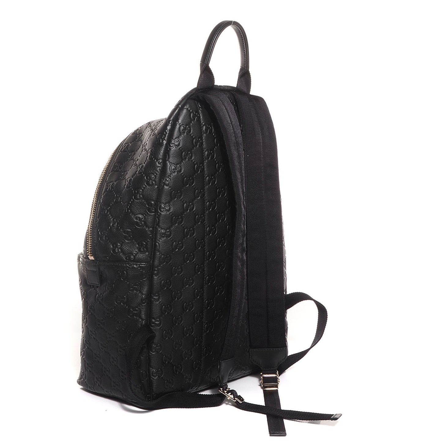 Guccissima Medium Classic Backpack Black