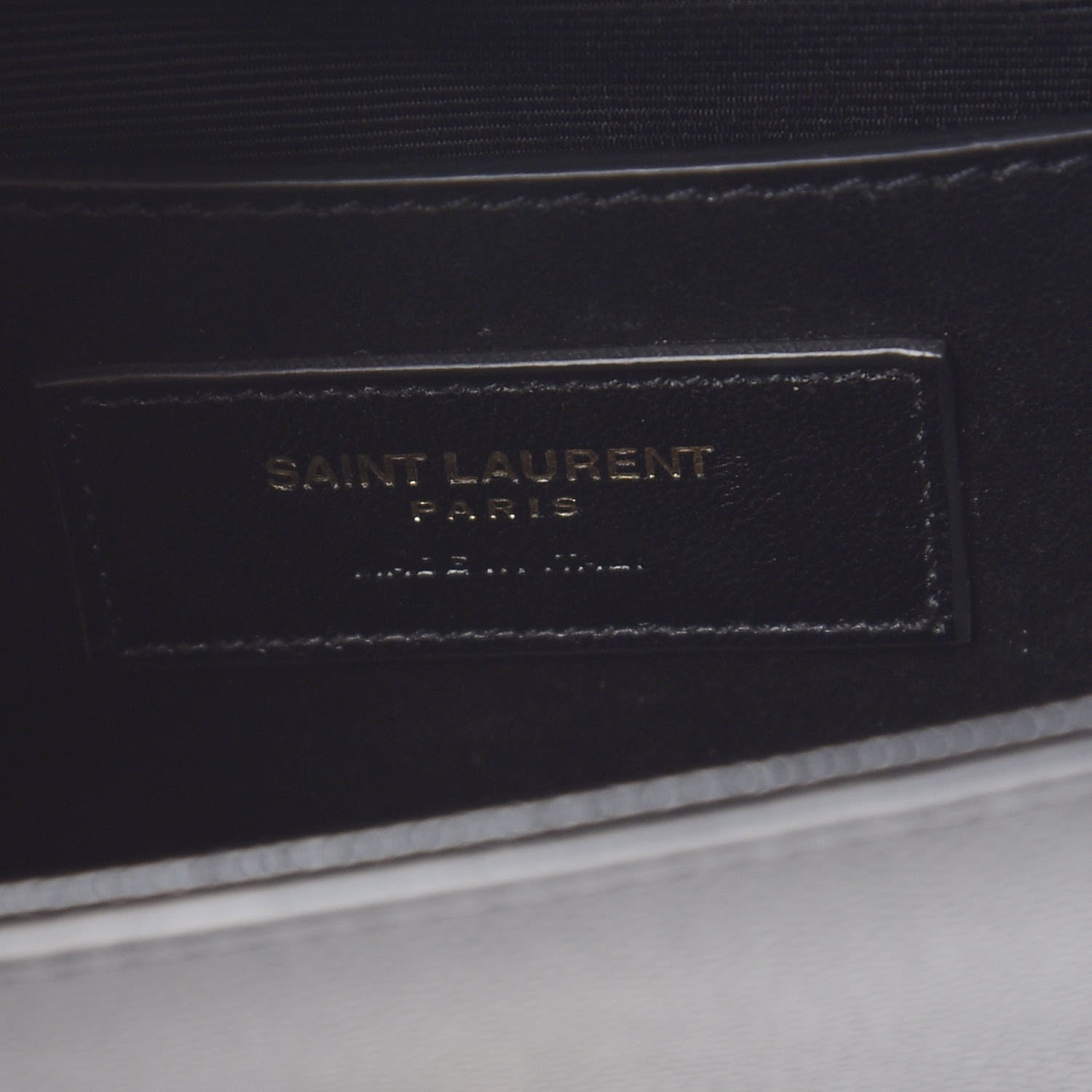 Saint Laurent Grain De Poudre Small Monogram Kate Satchel Black 8 of 8