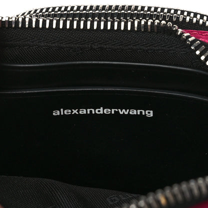 Alexander Wang Satin Attica Mini Belt Bag Hot Pink 6 of 8