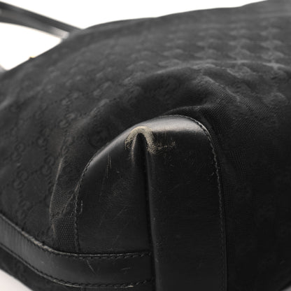 Gucci Monogram Medium Craft Tote Black 10 of 16