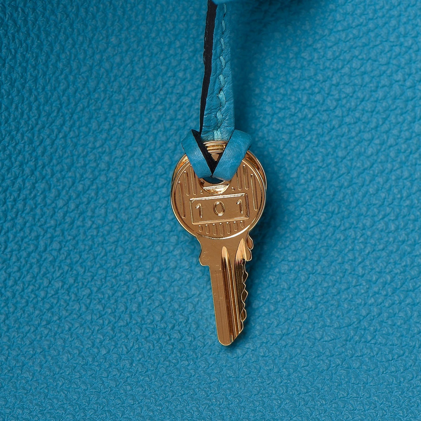 Togo Birkin 35 Turquoise