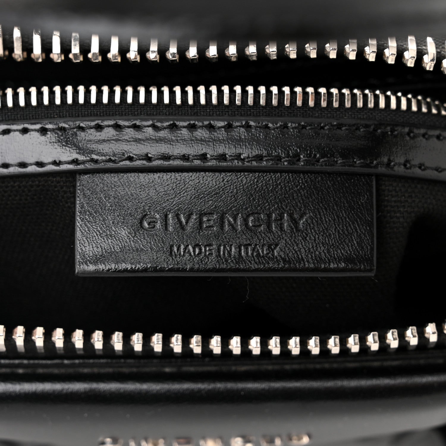 Givenchy Shiny Lord Calfskin Small Antigona Black 6 of 12