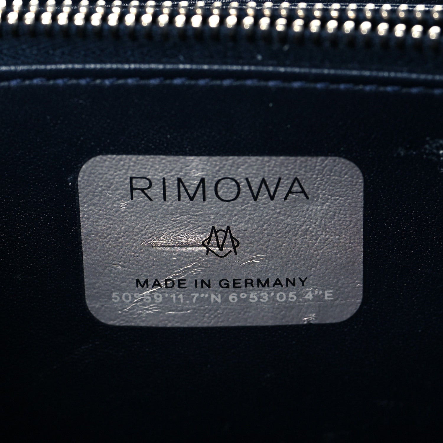 Christian Dior X RIMOWA Aluminum Personal Clutch On Strap Bleu 6 of 10