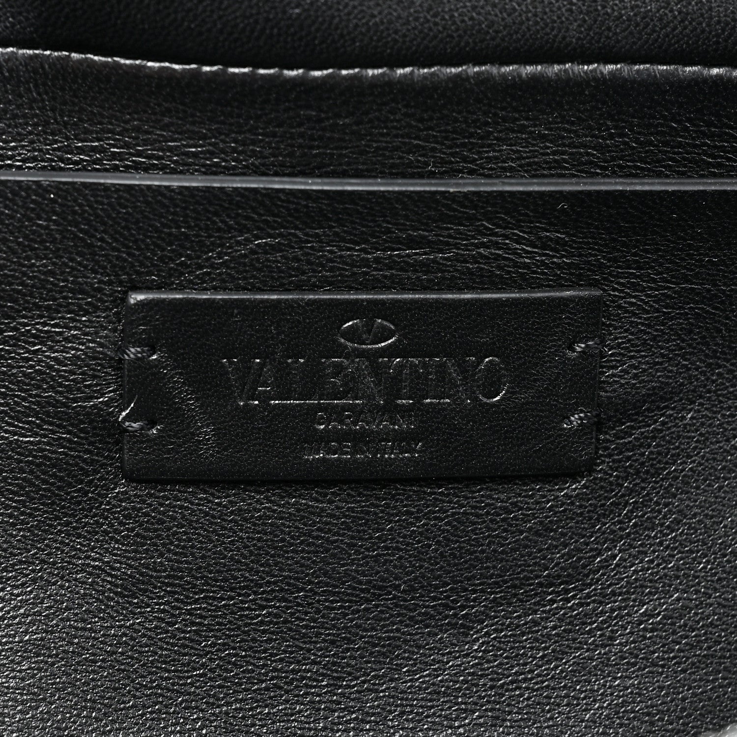Valentino Garavani Nappa Monochrome Roman Stud Belt Bag Black 6 of 11