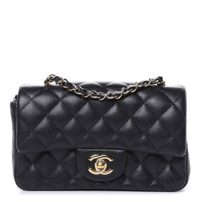 Chanel Caviar Quilted Mini Rectangular Flap Black 1 of 11