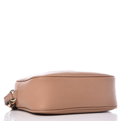 Gucci Pebbled Calfskin Small Soho Disco Bag Rose Beige 4 of 14