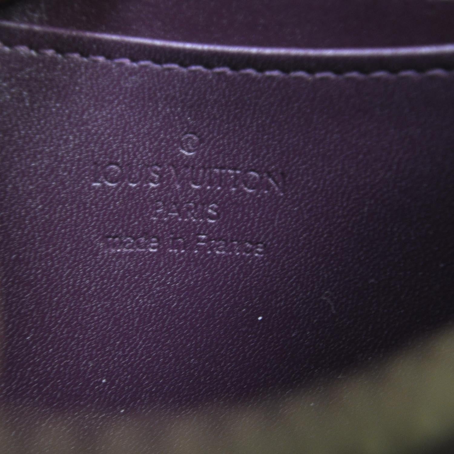 Louis Vuitton Vernis Zippy Coin Purse Violet 6 of 7