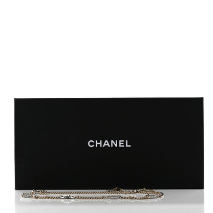 Chanel Crystal CC Chain Links Belt Gold Silver 4 of 4