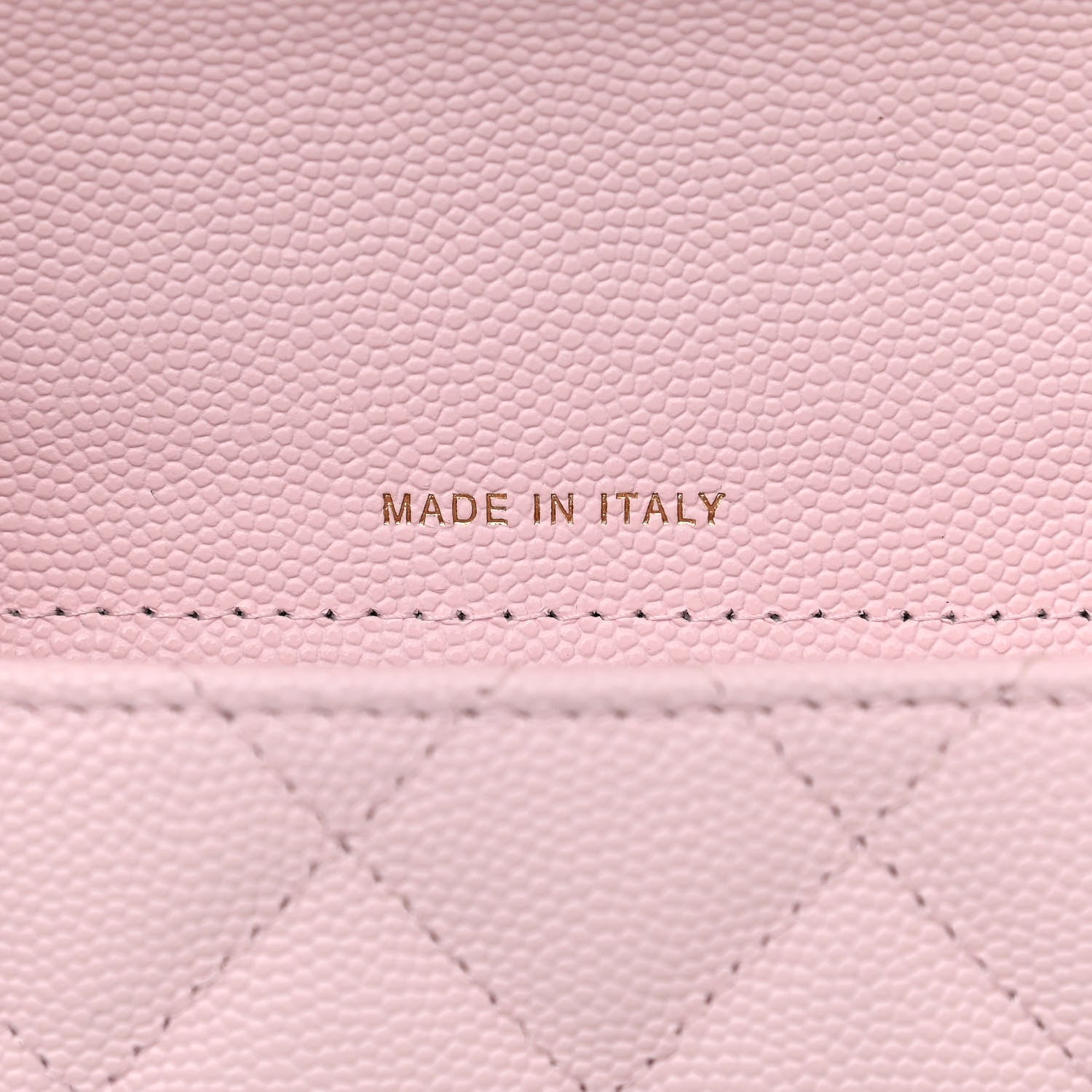 Chanel Caviar Quilted Flap Phone Holder With Chain Light Pink 8 of 13