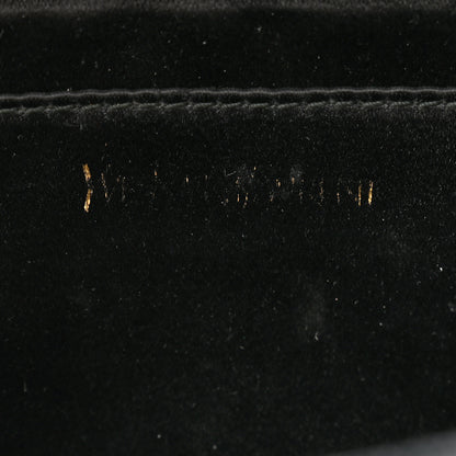 Saint Laurent Patent Monogram Large Belle De Jour Clutch Black 6 of 12