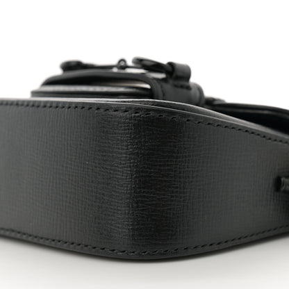 Gucci Azalea Calfskin Web Monochrome Horsebit 1955 Wallet On Strap  Black 10 of 11