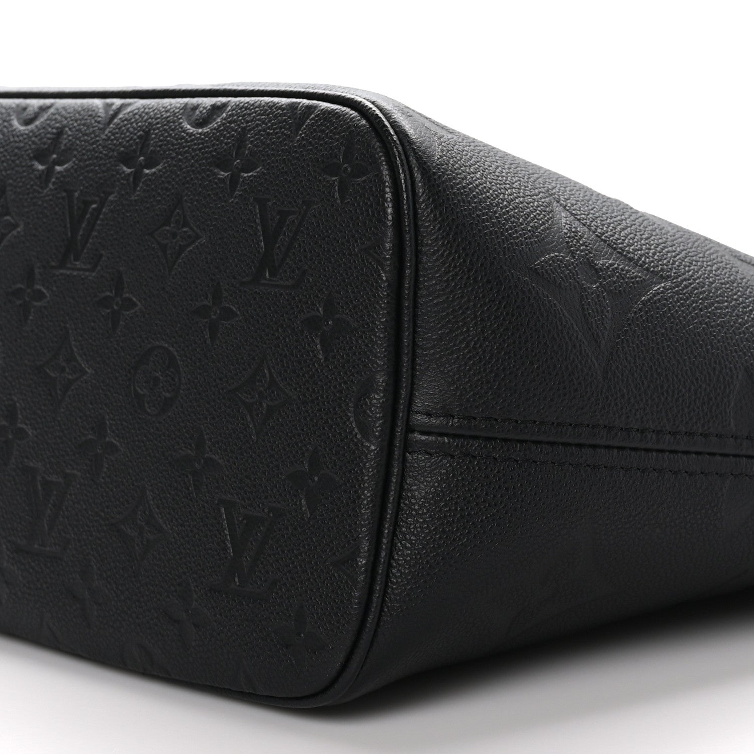 Louis Vuitton Empreinte Monogram Giant Neverfull MM Black 10 of 10