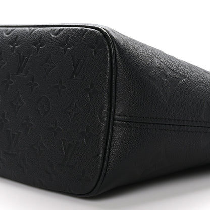 Louis Vuitton Empreinte Monogram Giant Neverfull MM Black 10 of 10