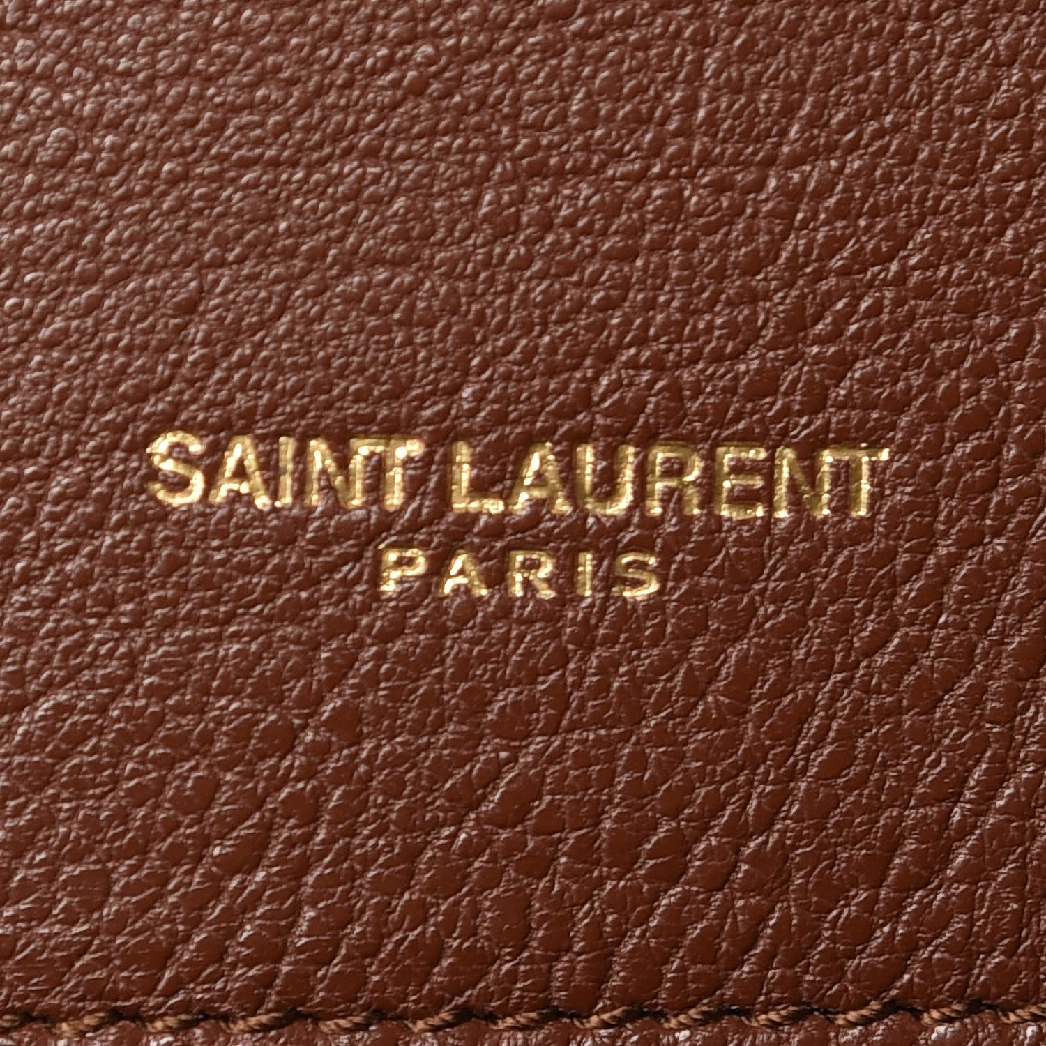 Saint Laurent Sheepskin Matelasse Chevron Monogram Large College Satchel Cognac 7 of 14