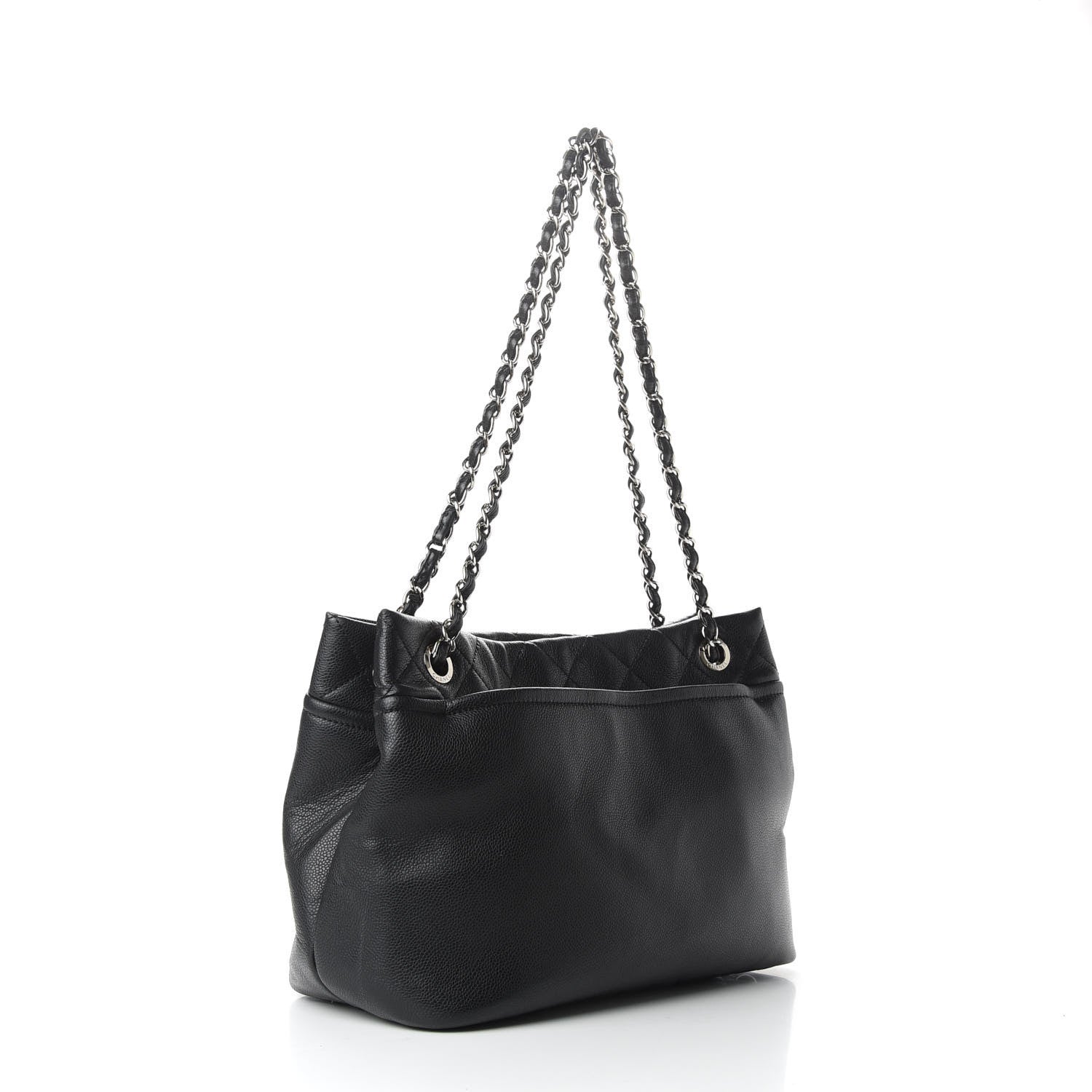Chanel Caviar Timeless CC Soft Tote Black 4 of 10
