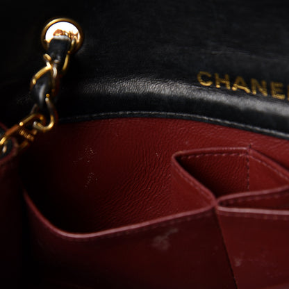 Chanel Lambskin Quilted Small Single Flap Bag Black 11 of 17