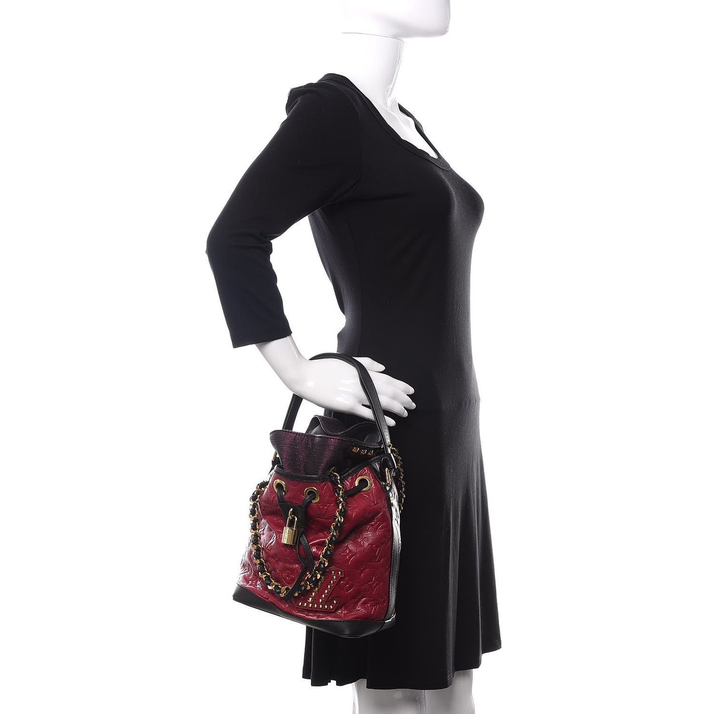 Monogram Double Jeu Neo Noe Cranberry