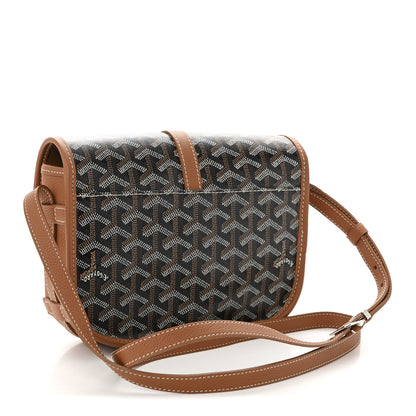 Goyard Goyardine Belvedere II PM Messenger Bag Black Gold 3 of 9