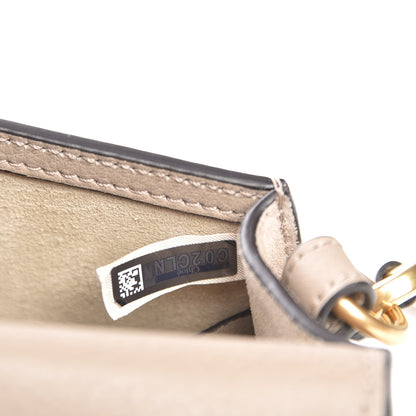 Chloe Calfskin Suede Small Nile Bracelet Bag Motty Grey 8 of 8