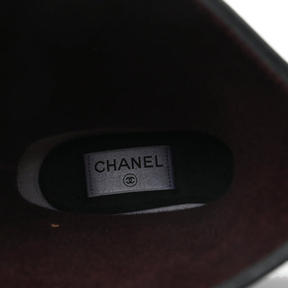 Chanel Caoutchouk CC High Boots 37 Black 8 of 9