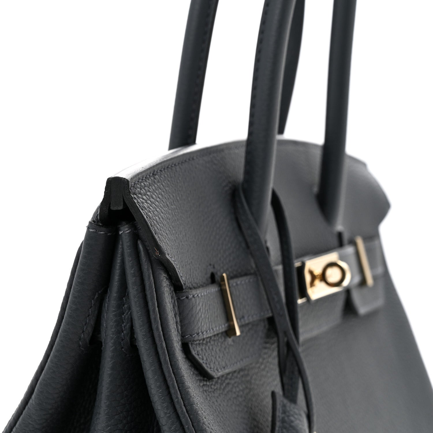 Hermes Togo Birkin 30 Gris Misty 14 of 14