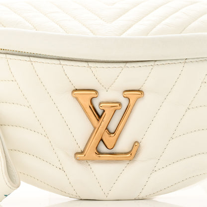 Louis Vuitton Calfskin Quilted New Wave Bumbag White 8 of 11