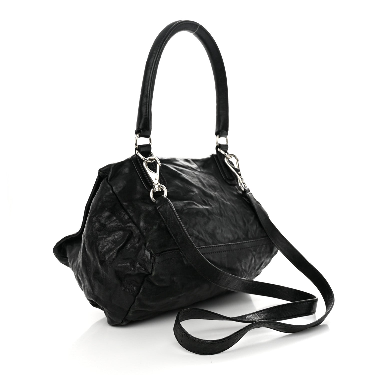 Givenchy Tumbled Sheepskin Small Pandora Black 3 of 14