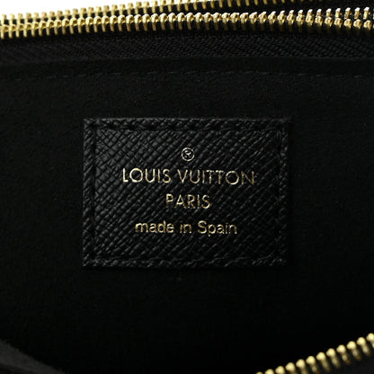 Louis Vuitton Monogram Giant Jungle Pochette Double Zip Black 7 of 11