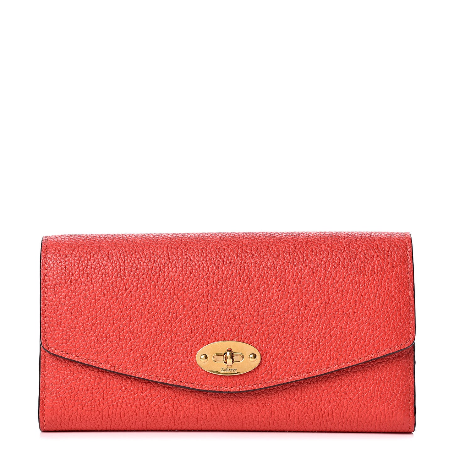 Small Classic Grain Darley Wallet Fiery Red