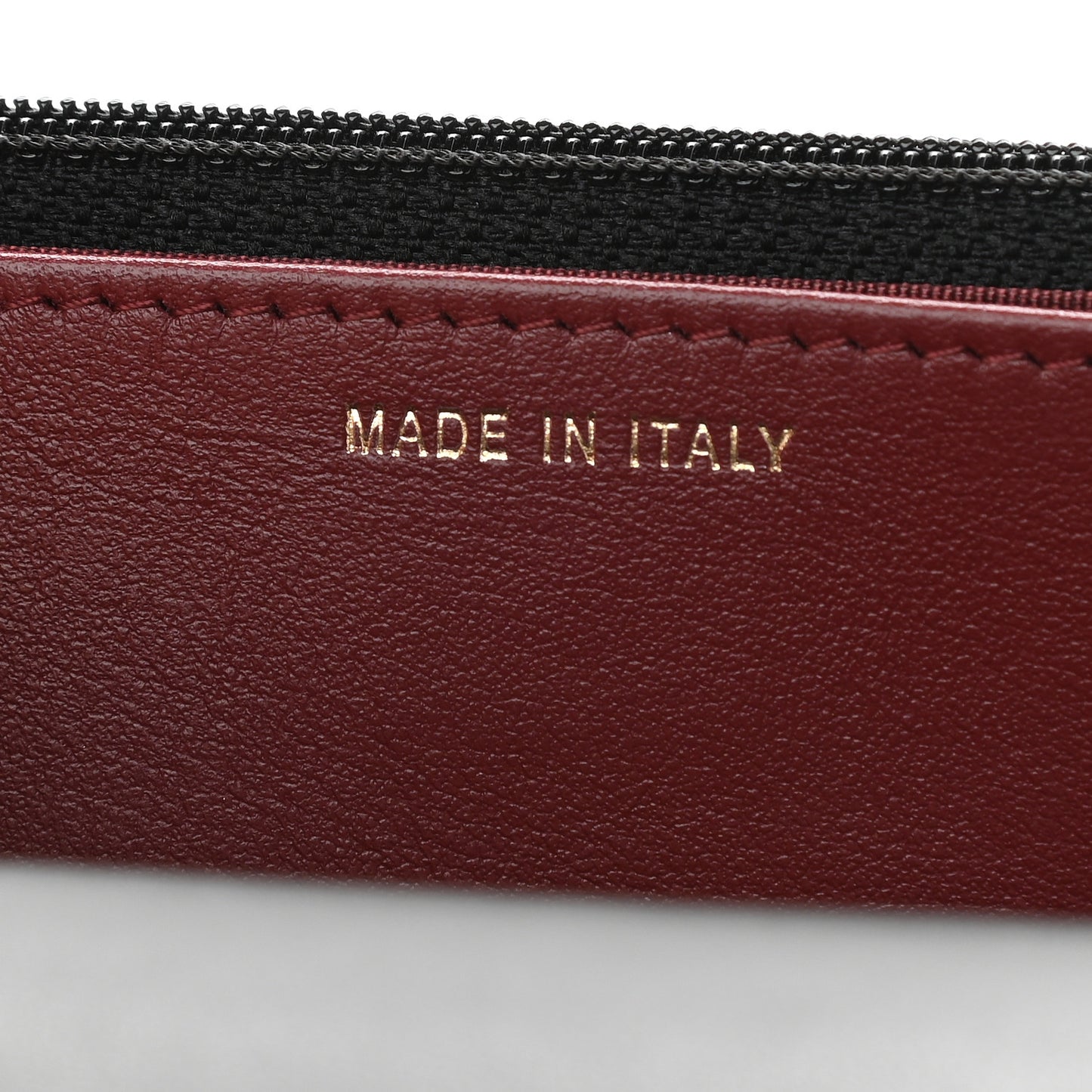 Calfskin Quilted Perfect Fit Wallet On Chain WOC Black