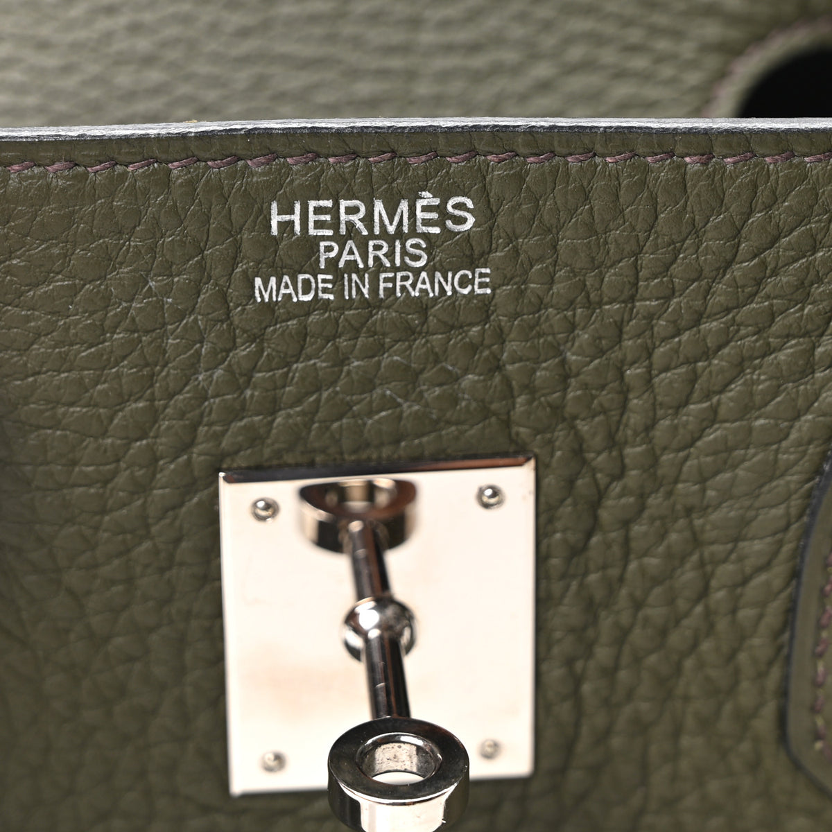 Hermes Togo Birkin 35 Vert Olive 6 of 10