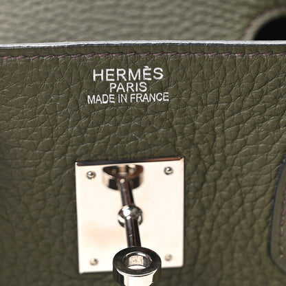 Hermes Togo Birkin 35 Vert Olive 6 of 10