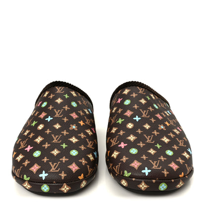 Louis Vuitton X TYLER THE CREATOR Monogram Craggy LV Palace Mens Slippers  9 Mocha 3 of 10