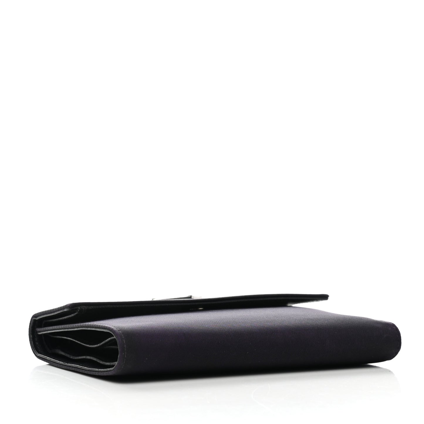 Tessuto Nylon Tri-Fold Compact Wallet Mora