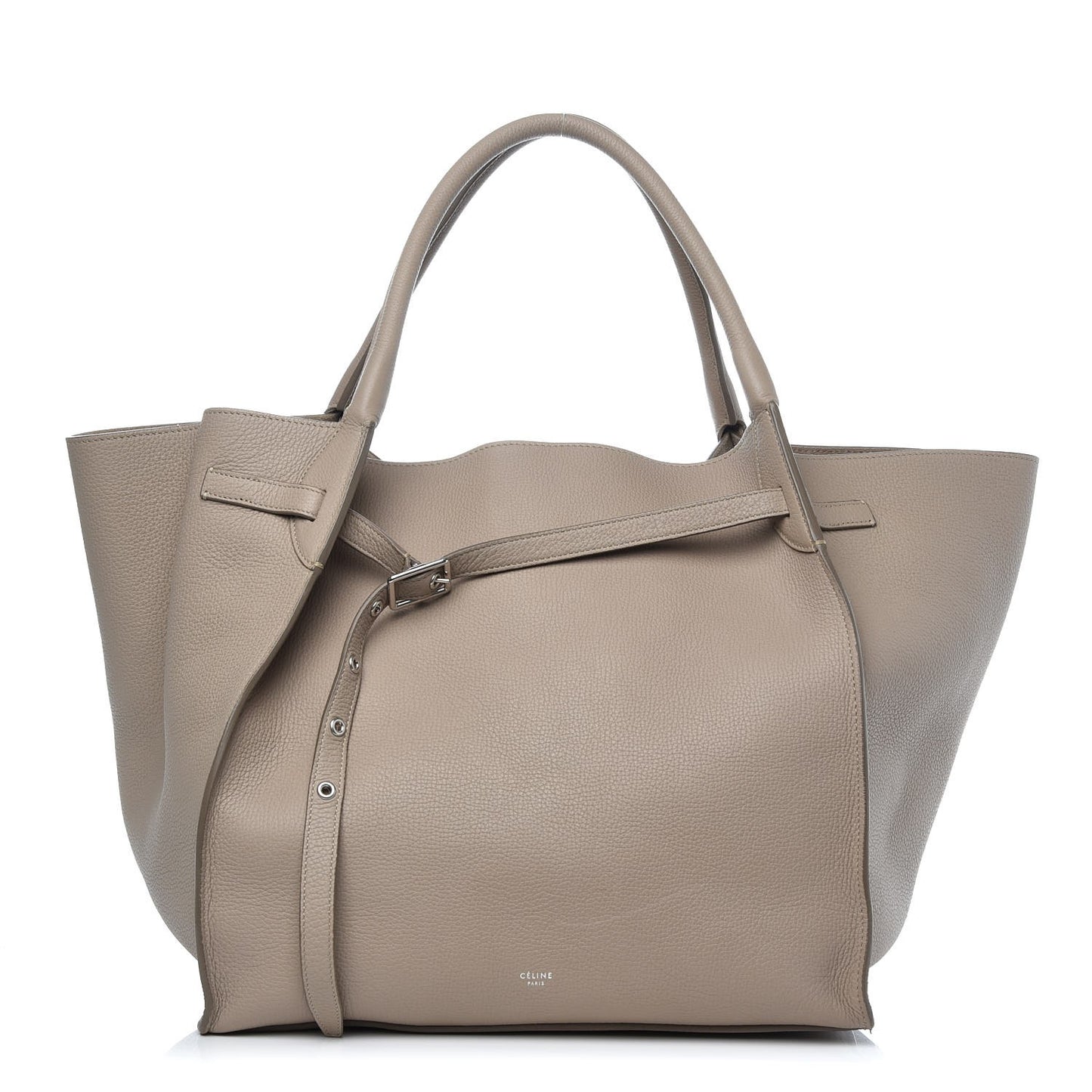 Smooth Calfskin Medium Big Bag Dune
